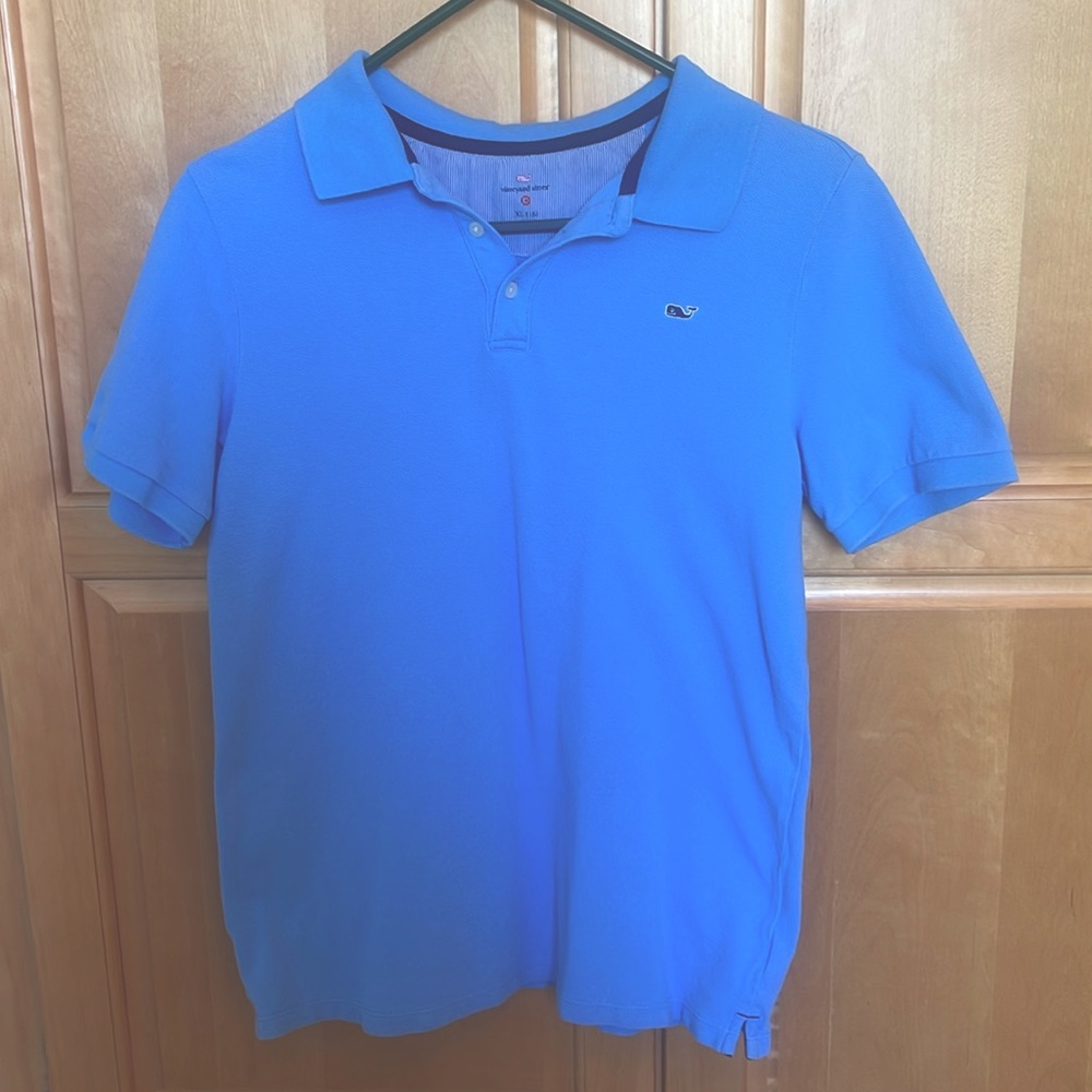 Boys Vineyard Vines polo in blue Size XL